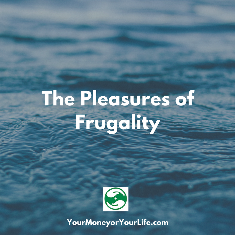 Frugality: a way to a better life?