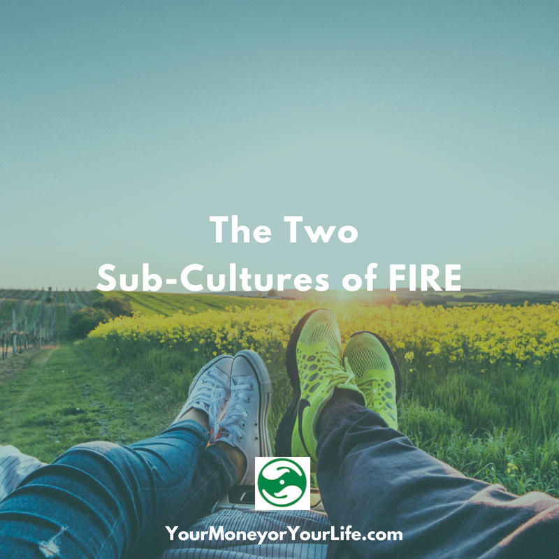 The Two Sub Cultures of FIRE